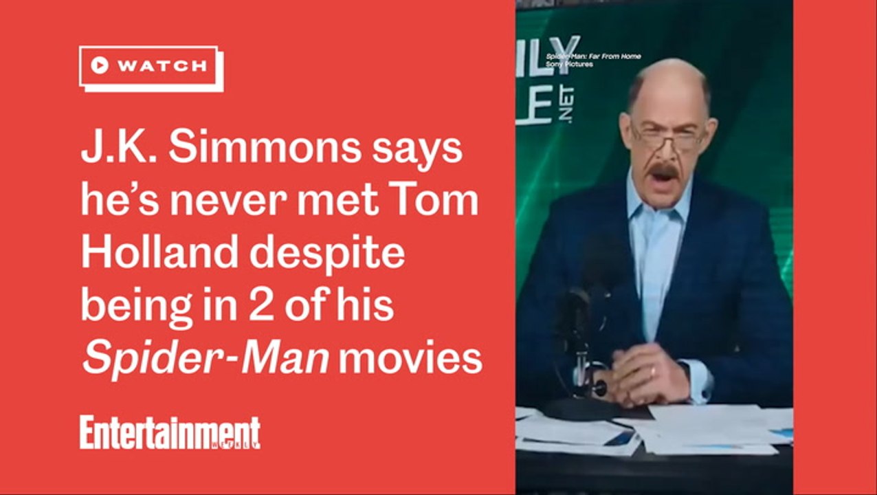 J.K. Simmons says he’s never met Tom Holland despite being in 2 of his 'Spider-Man' movies