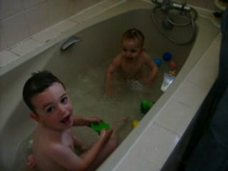 encore dans le bain
