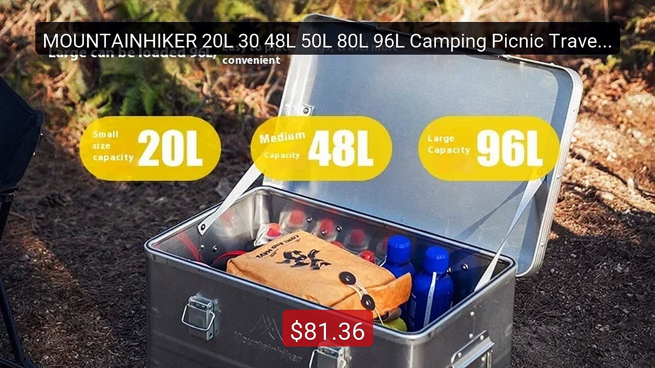 MOUNTAINHIKER 20L 30 48L 50L 80L 96L Camping Picnic Travel Box Acce... -- Top Rated 2026 | Buy Now!