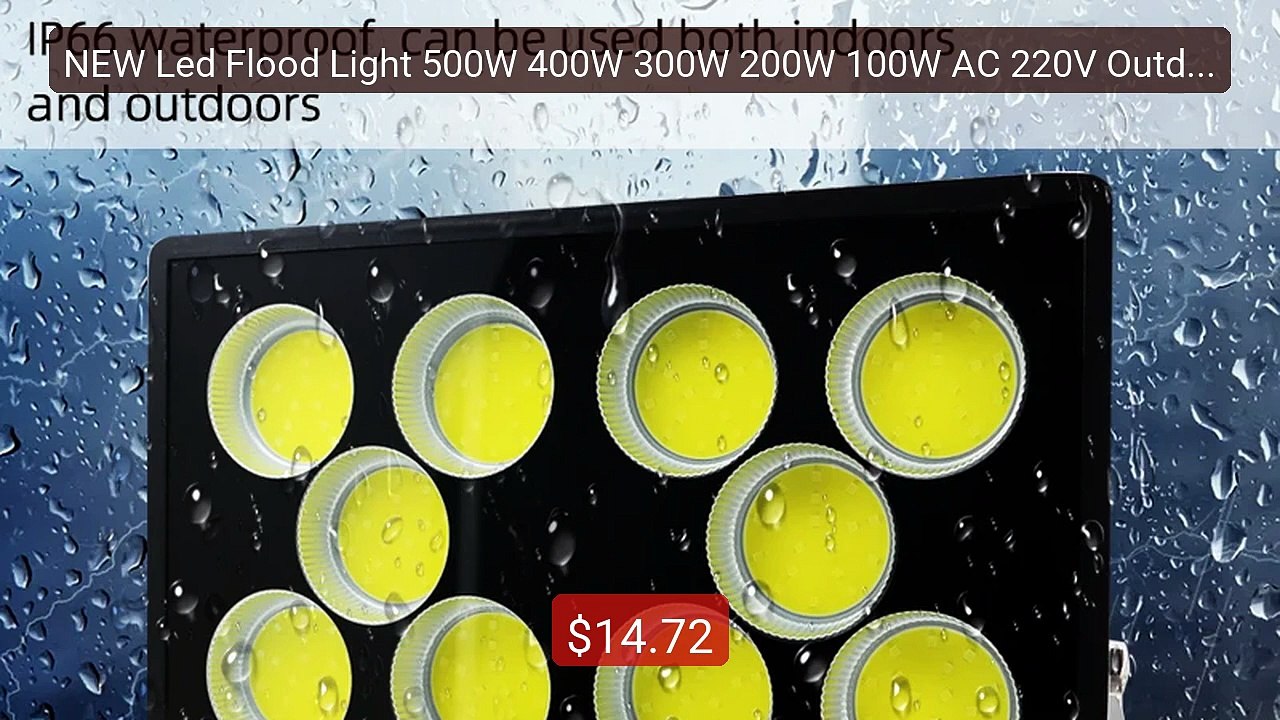 NEW Led Flood Light 500W 400W 300W 200W 100W AC 220V Outdoor W... -- Hot Deal 2026 | Limited Offer!