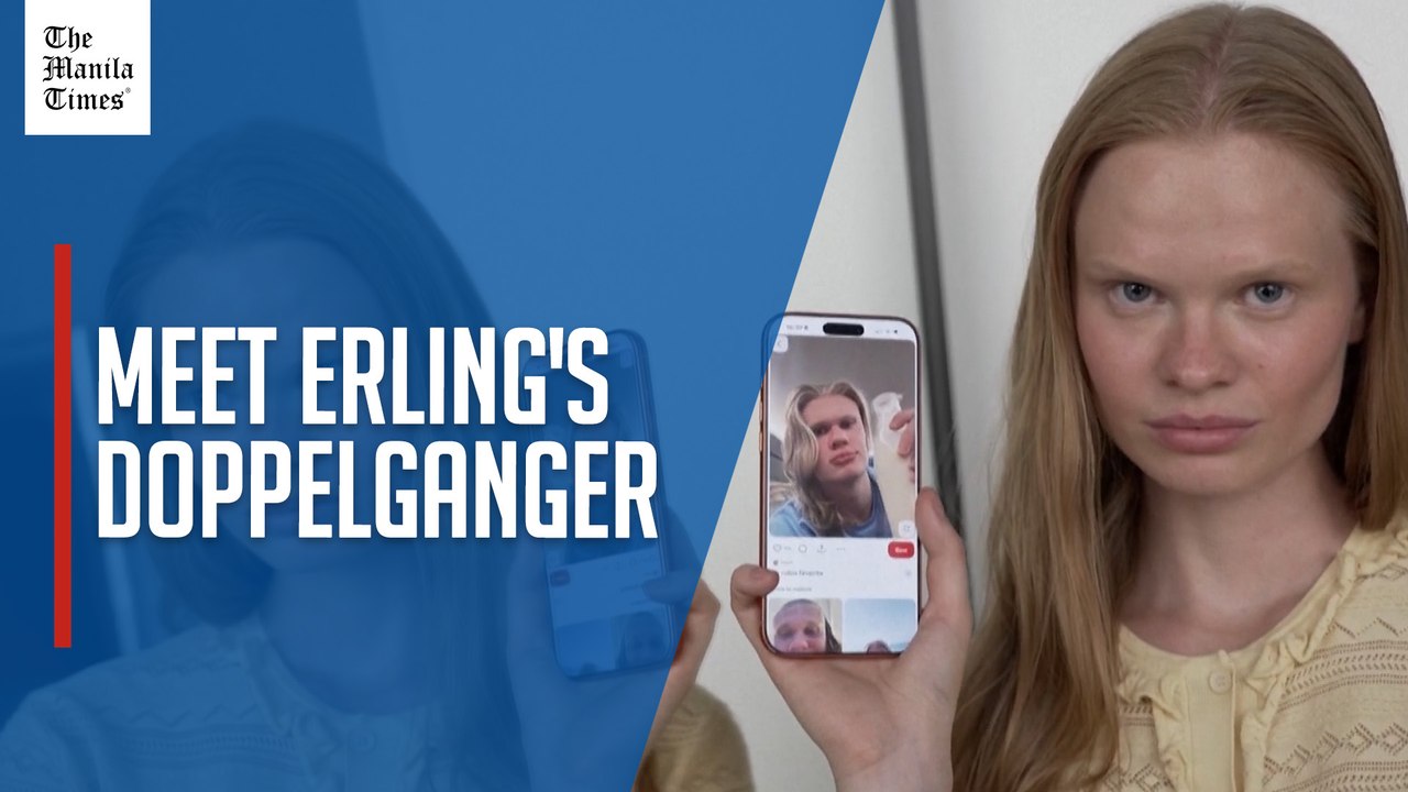 Russian model goes viral with striking likeness to Norway's Erling Haaland