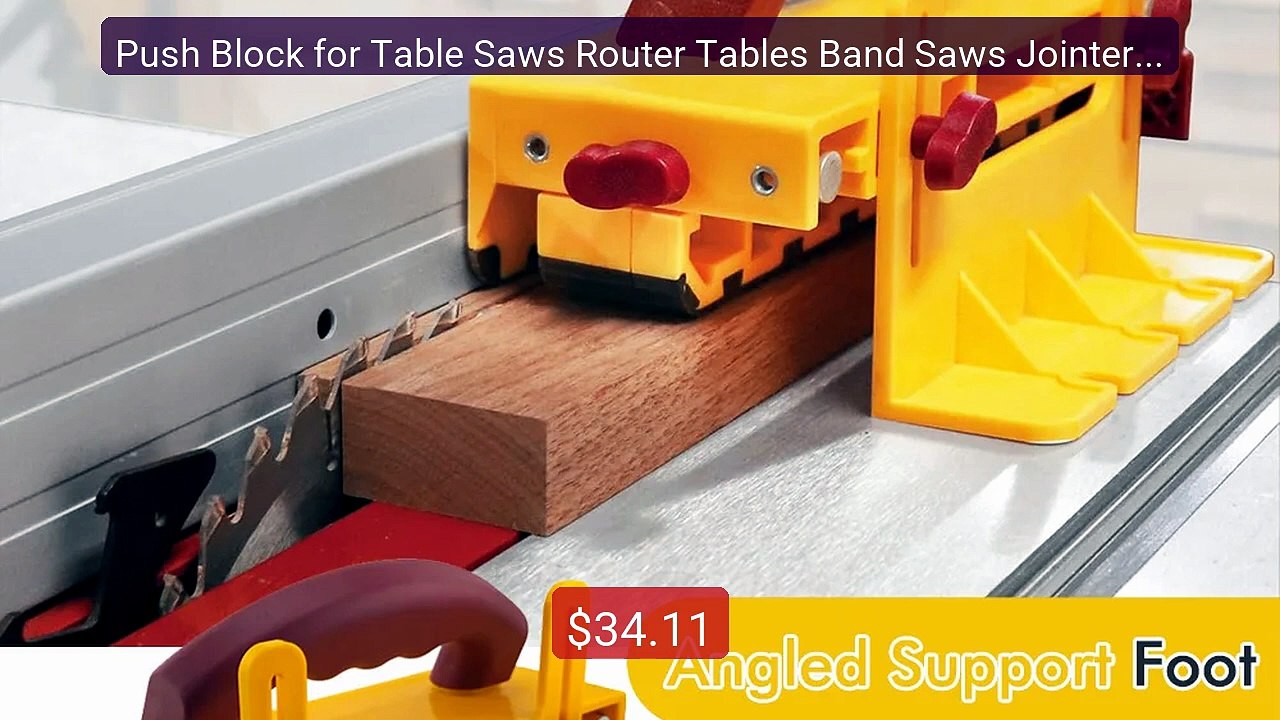 Push Block for Table Saws Router Tables Band Saws Jointers Tab... -- Best Buy 2026 | Great Quality!