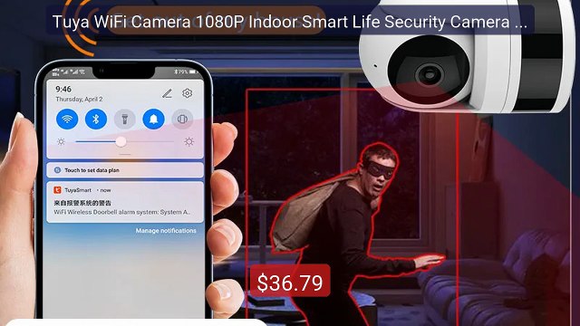 Tuya WiFi Camera 1080P Indoor Smart Life Security Camera Baby Monit... Top Rated 2026 | Buy Now!