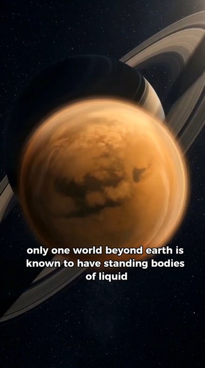 The Alien Moon With Rivers of Methane