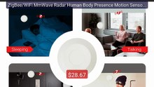 ZigBee/WiFi MmWave Radar Human Body Presence Motion Sensor For... -- Best Buy 2026 | Great Quality!