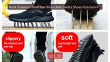 Work Sneakers Steel Toe Shoes Men Safety Shoes Puncture-Pro... -- Top Pick 2026 | Unbeatable Price!