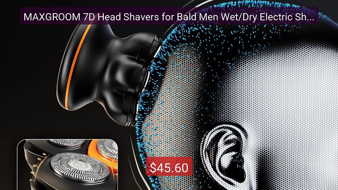 MAXGROOM 7D Head Shavers for Bald Men Wet/Dry Electric Shav... -- Top Pick 2026 | Unbeatable Price!