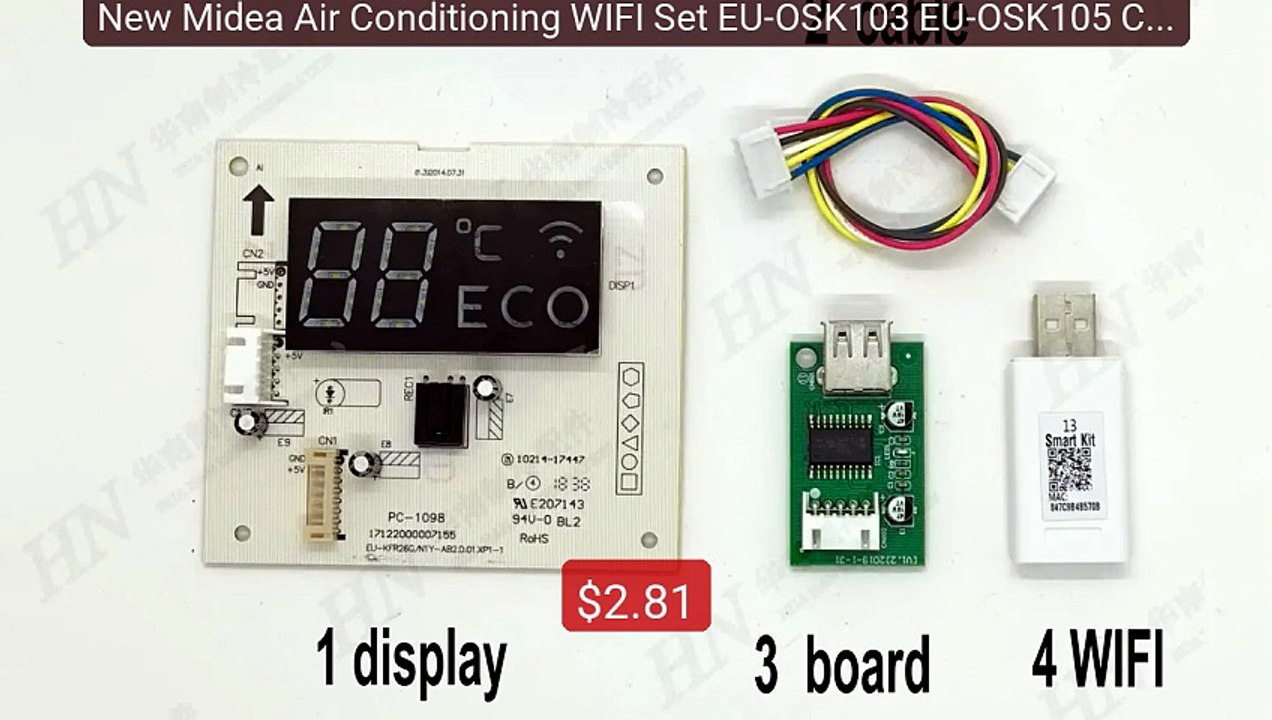 New Midea Air Conditioning WIFI Set EU-OSK103 EU-OSK105 CE-... -- Top Pick 2026 | Unbeatable Price!