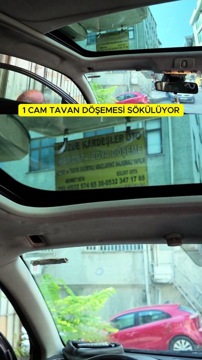 1a Sunroof Cam Tavan Döşeme Değişimi Cam Tavanı Kırmadan Söküyor 50 Yıllık Bülent Usta Telefon 🢃