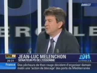 Jean-Luc Mélenchon invité de BFM TV 2 juillet 2008