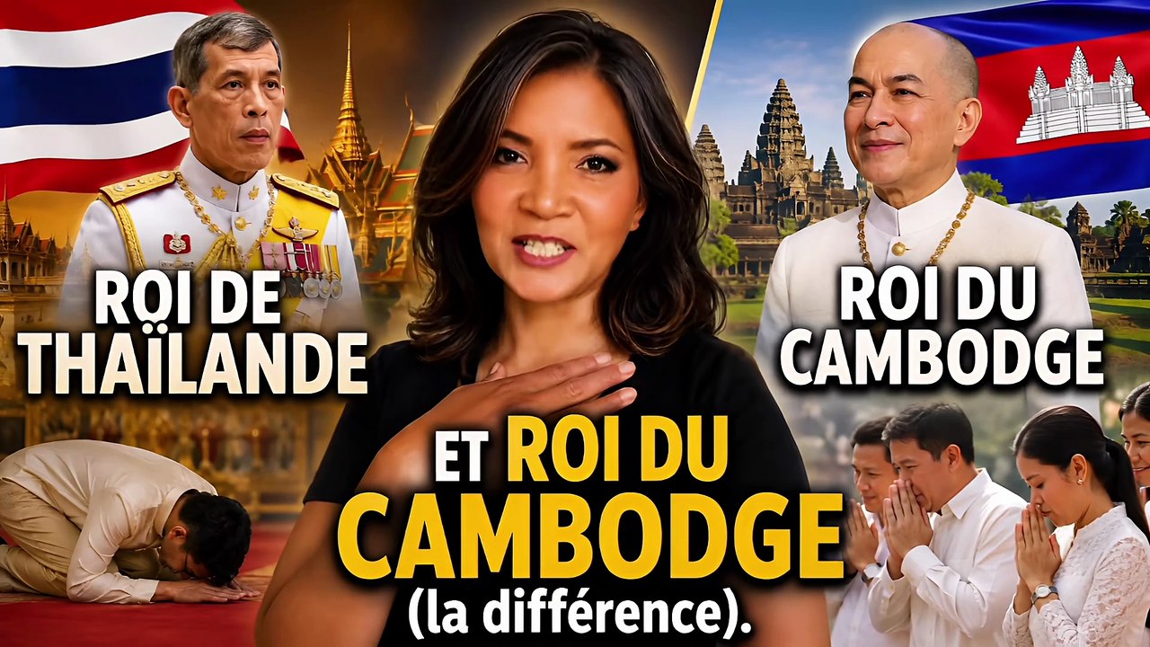 Roi de Thaïlande et roi du Cambodge, la différence (musique générée par IA texte Neary)