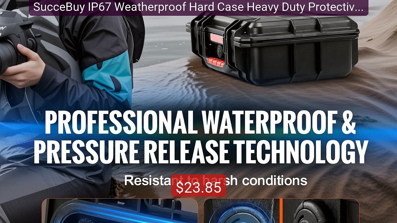 SucceBuy IP67 Weatherproof Hard Case Heavy Duty Protective Case w/ ... -- Top Rated 2026 | Buy Now!