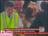 Ingrid Betancourt retrouve sa famille