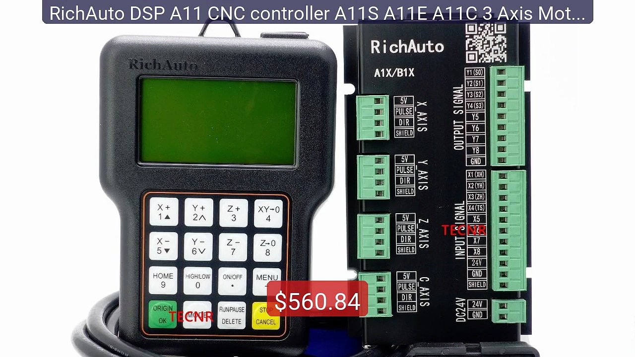 RichAuto DSP A11 CNC controller A11S A11E A11C 3 Axis Motion C... -- Best Buy 2026 | Great Quality!