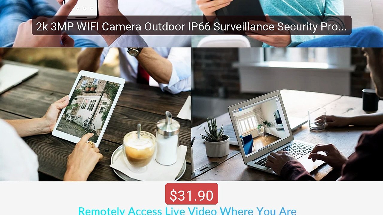 2k 3MP WIFI Camera Outdoor IP66 Surveillance Security Protect... -- Amazing Value 2026 | Must Have!
