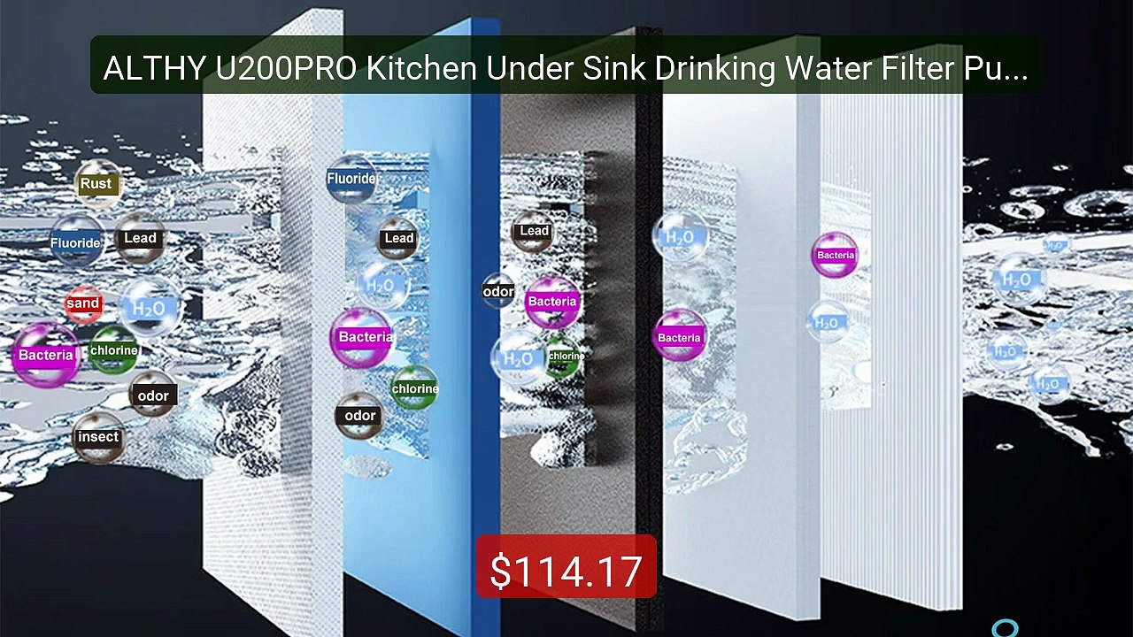 ALTHY U200PRO Kitchen Under Sink Drinking Water Filter Purifier Wit... -- Top Rated 2026 | Buy Now!