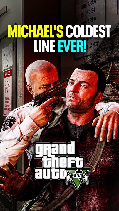 Michael's Coldest Line Ever! #gamestyphoon #gta5 #gtav #shorts #Michael #ColdestLine