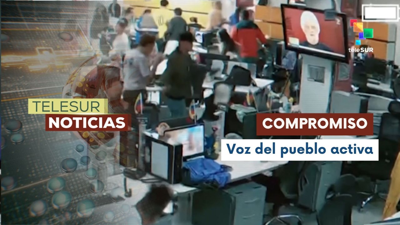 Periodismo comprometido: teleSUR informa al pueblo pese a terremotos