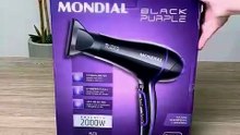 Secador de Cabelos Mondial Preto 2000W SCN-01