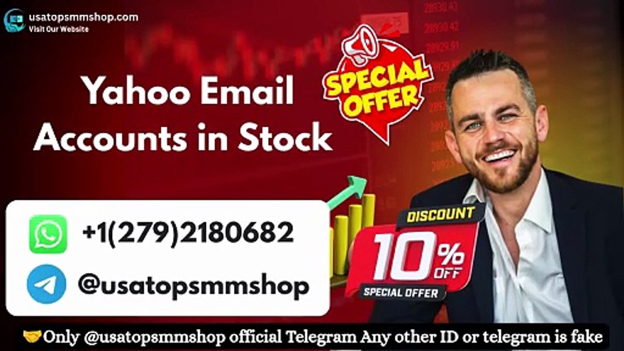 Top #75 Ways to Buy Old Yahoo Email Accounts (PVA, Aged)