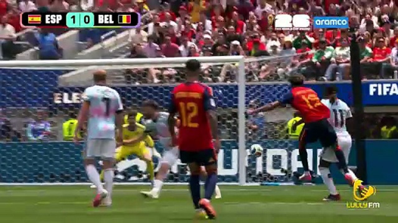 Espanha 2 x 1 Bélgica - Copa do Mundo 2026