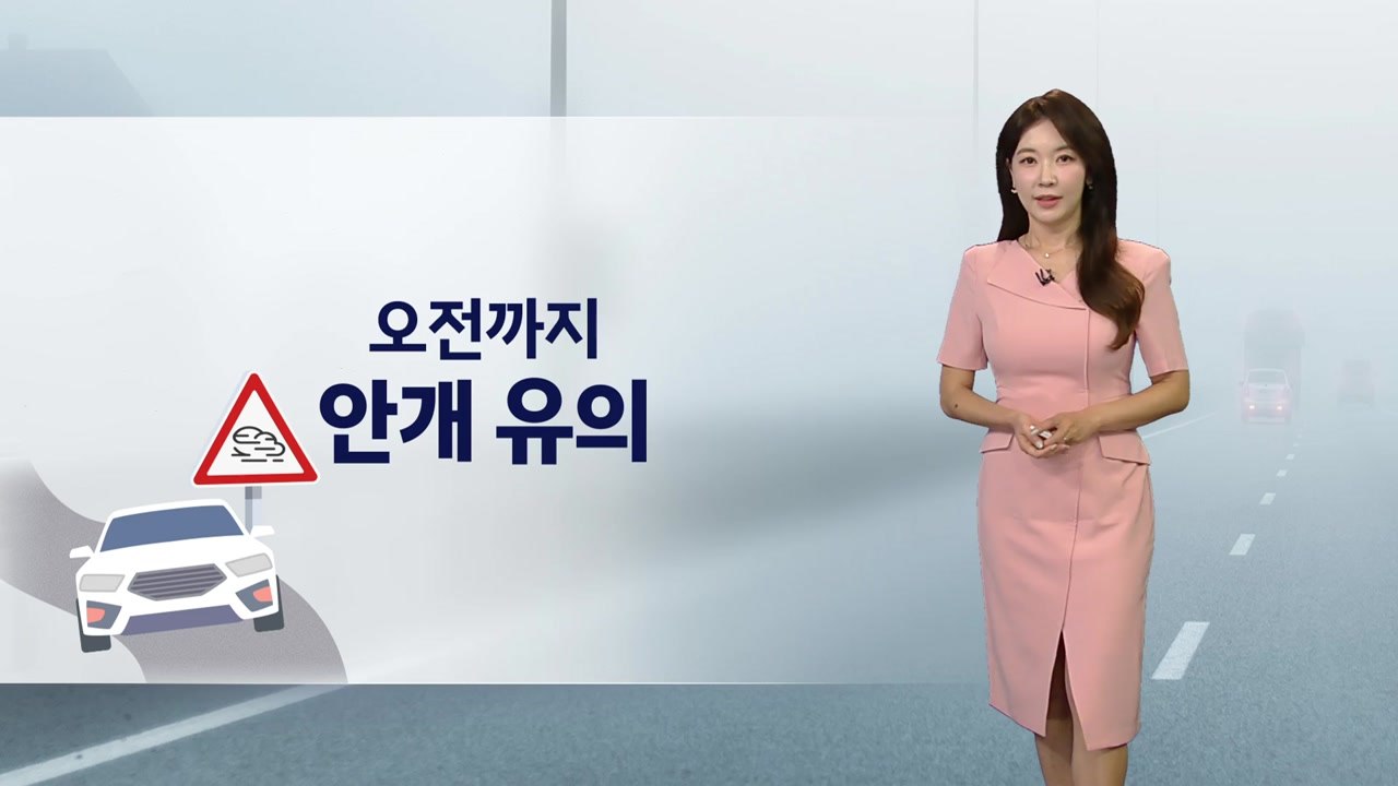 [날씨] 오전까지 안개 유의...낮 서울 33℃·대구 36℃ / YTN