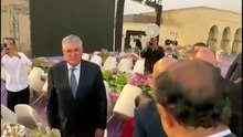 بحضور مسؤولين وشخصيات عامة.. مشاهد من حفل زفاف نجل الإعلامي نشأت الديهي