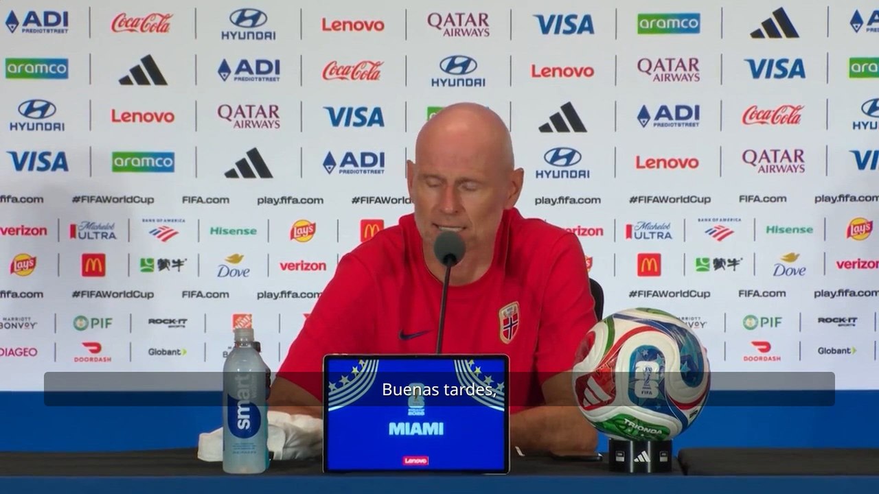 RUEDA de PRENSA de SOLBAKKEN antes del NORUEGA vs INGLATERRA: todas sus palabras antes del gran duelo