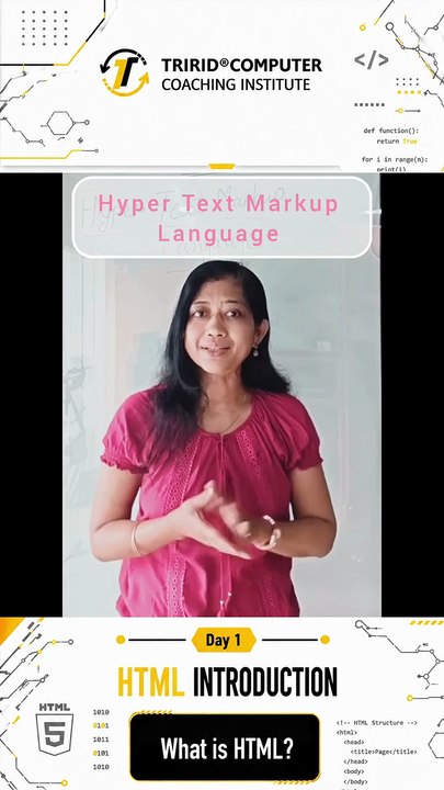 Day 1 HTML - What is HTML