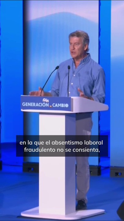 Feijóo ante las críticas: "Me da igual"