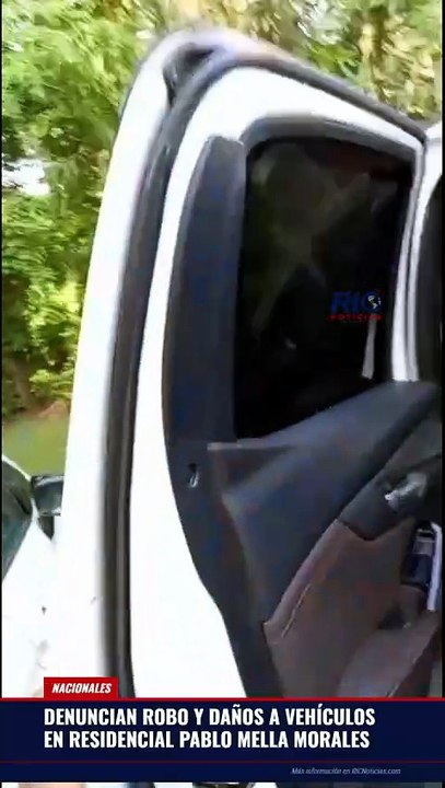Residentes del residencial Pablo Mella Morales denunciaron varios vehículos fueron robados