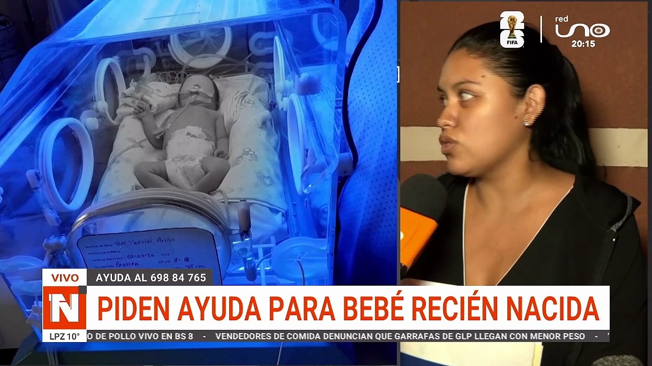 PIDEN AYUDA PARA RECIÉN NACIDA