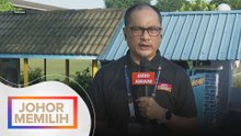 Perkembangan pusat mengundi : Sekolah Kebangsaan Taman Molek setakat 8 pagi