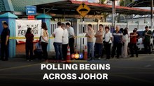 Polling centres open as Johor election gets underway