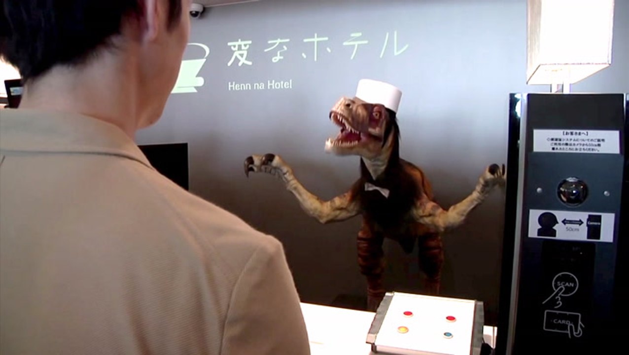 These Japanese hotels are run almost entirely by robots — and they want to expand to 100 more locations