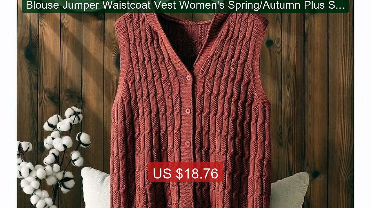 Blouse Jumper Waistcoat Vest Women's Spring/Autumn Plus Size Hooded... -- Top Rated 2026 | Buy Now!