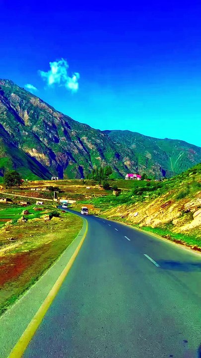Cruising Through Heaven: Beautiful Mountain Roads & Green Valleys 🍃🚘