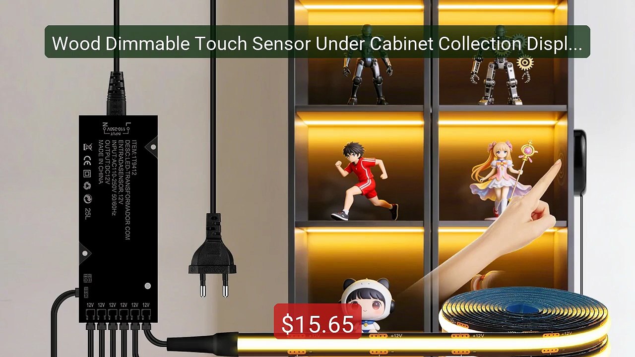 Wood Dimmable Touch Sensor Under Cabinet Collection Display CO... -- Hot Deal 2026 | Limited Offer!