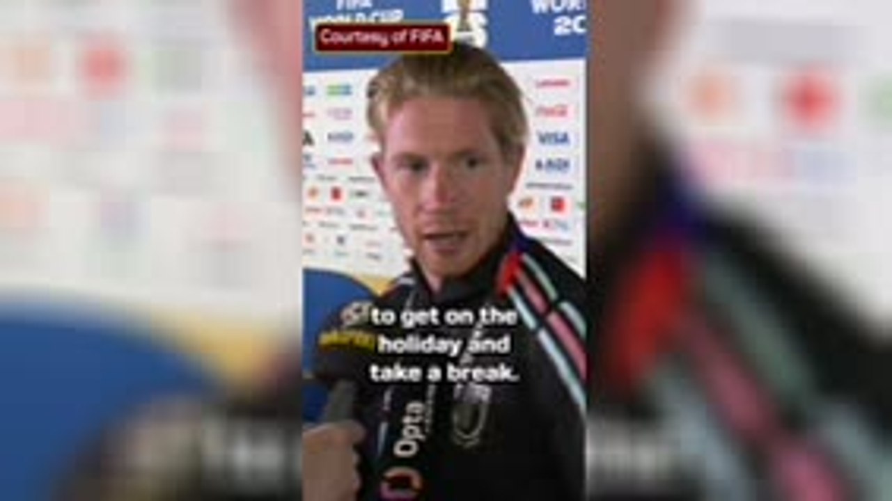 Is it a World Cup farewell for De Bruyne?