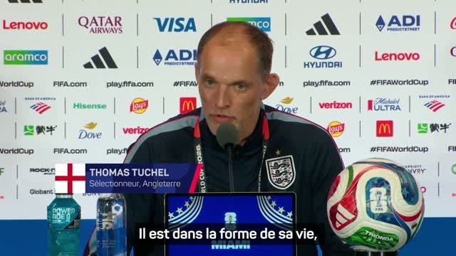 Angleterre - Tuchel : "C'est un privilège d'entraîner Harry Kane"