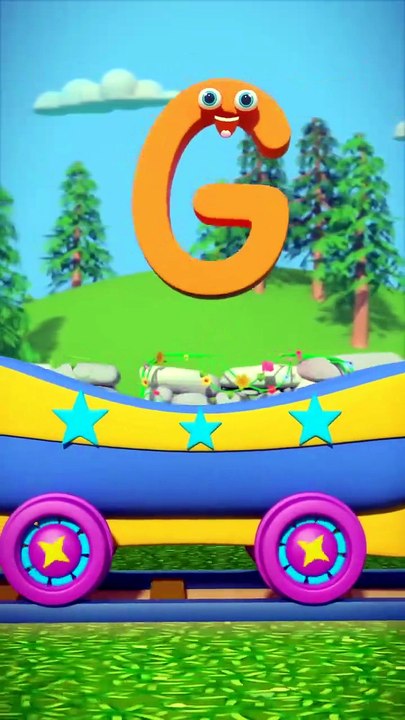 🚂 Learn ABCD with the Fun Train! 🎵✨#cartoon #viral #tranding