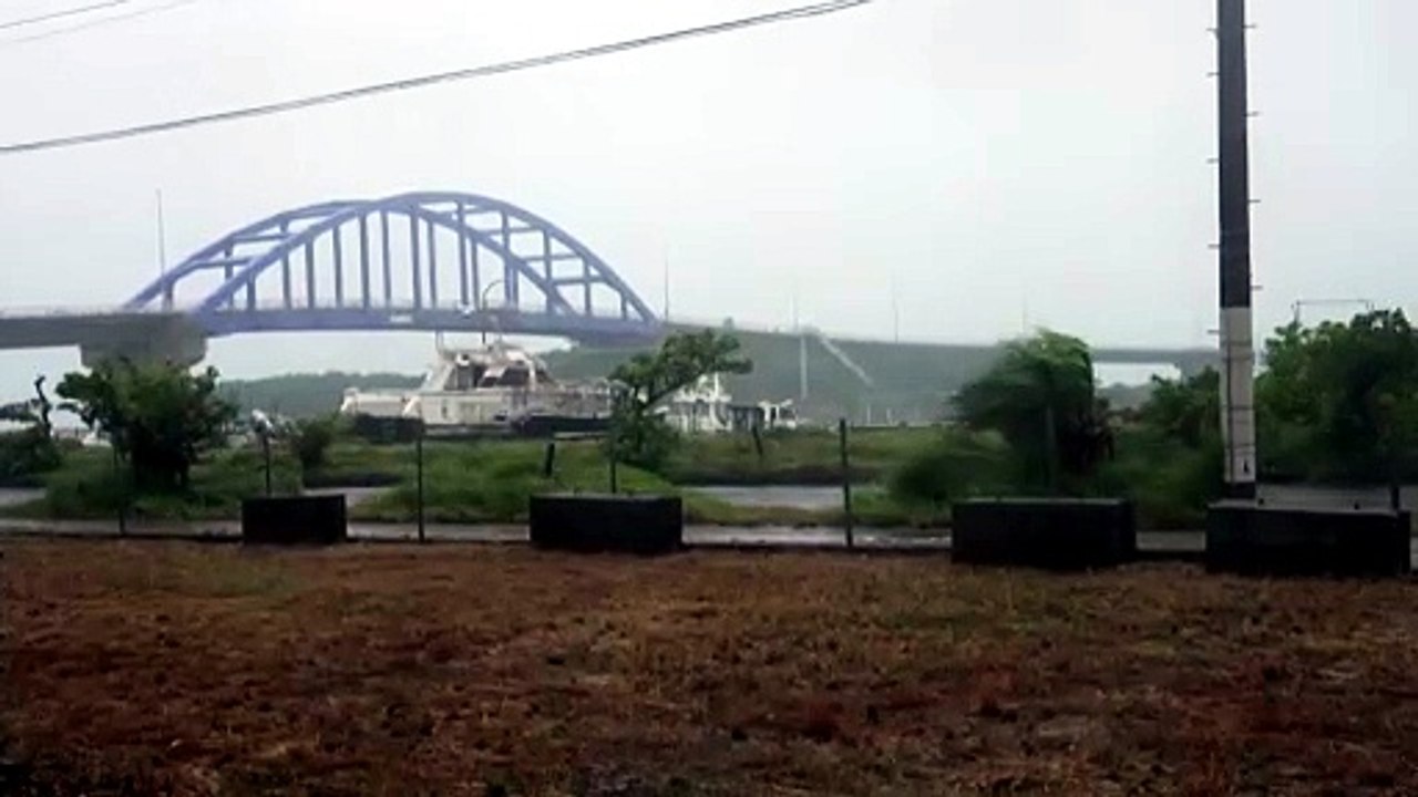 Typhoon Bavi pummels Japan's Ishigaki with violent winds, heavy rain