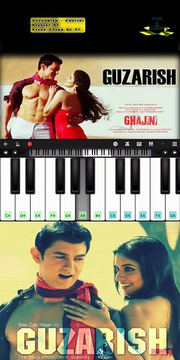 Guzaarish - Ghajini | Piano Cover By DJ | Pianist DJ | Walk Band