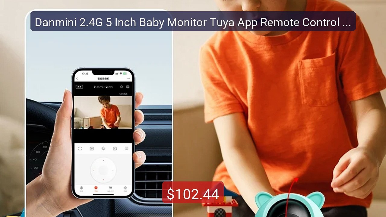 Danmini 2.4G 5 Inch Baby Monitor Tuya App Remote Control 10... -- Top Pick 2026 | Unbeatable Price!