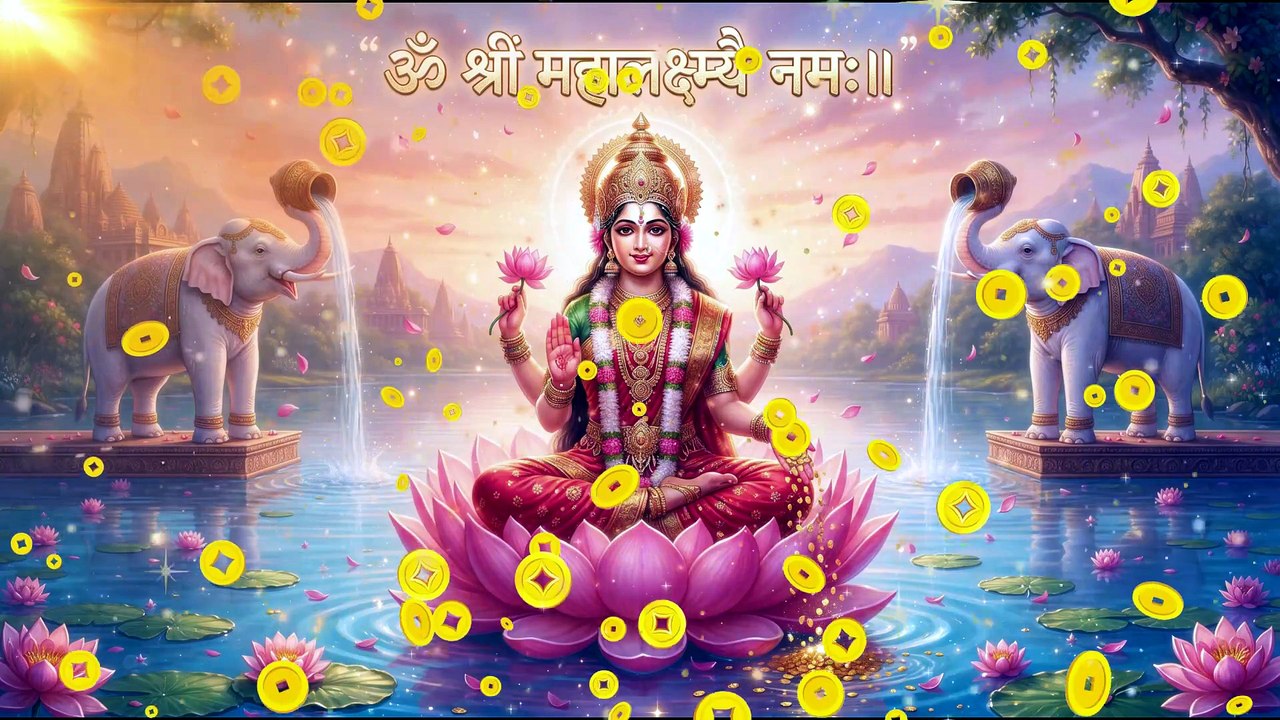 शुक्रवार विशेष लक्ष्मी मंत्र | Om Shreem Mahalakshmyai Namah | महालक्ष्मी मंत्र | Lakshmi Bhajan