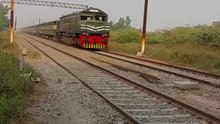 A storm of speed on the tracks—2. express trains head-on...