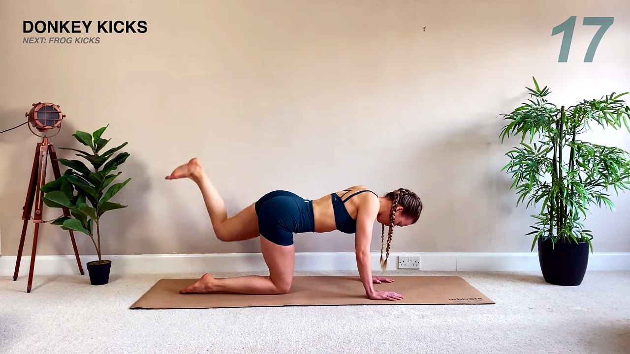 DAY 1 GLOW UP ✨ 10 MIN ABS AND BOOTY - Floor Workout, No Squats, Low Impact (No Equipment)_