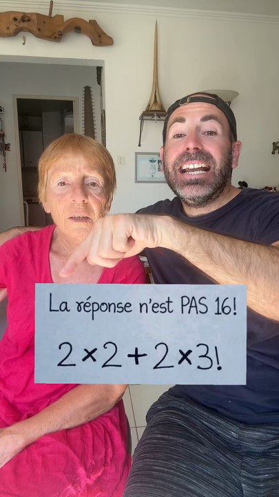 LA RÉPONSE N’EST PAS 16 🙅🏻‍♂️ !