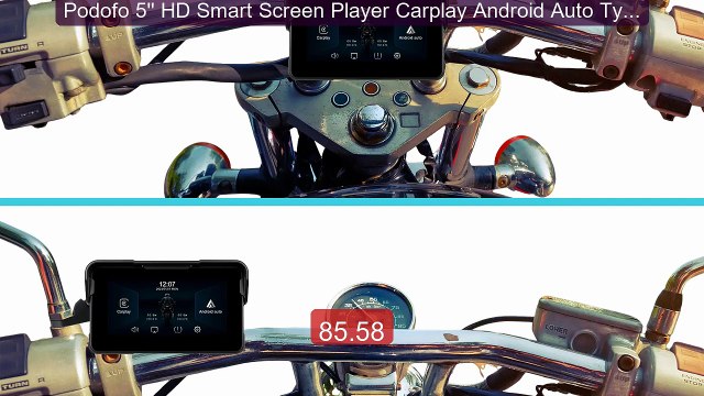 Podofo 5'' HD Smart Screen Player Carplay Android Auto Tyre P... Amazing Value 2026 | Must Have!