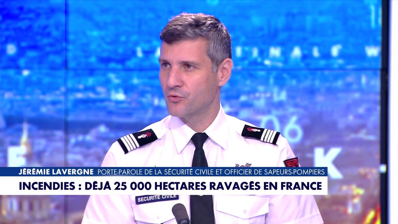 Incendies : «La saison s’annonce extrêmement difficile dans les semaines qui viennent», s'inquiète Jérémie Lavergne